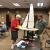 We often bring our new sailboats or under construction projects to club meetings.